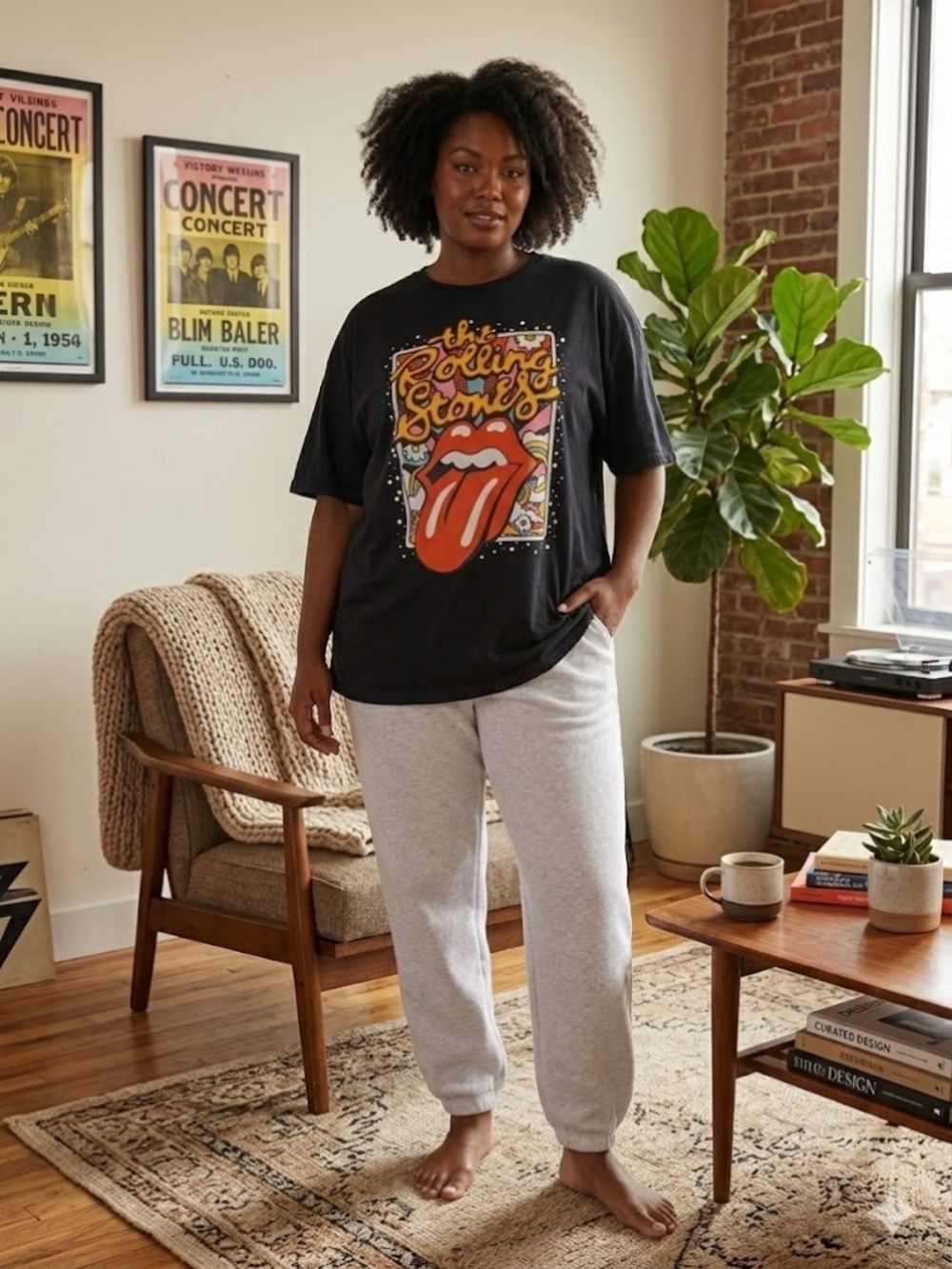 Rolling Stones Graphic Tee | Super Soft 100% Cotton | Size 3XL